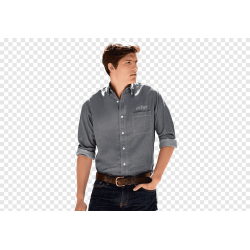 baju abu pria