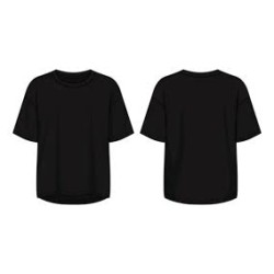 Baju kaos hitam